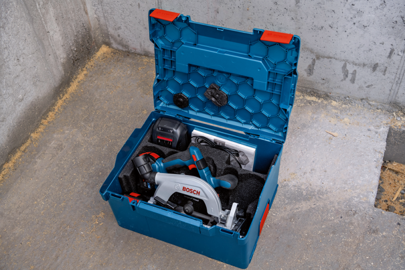Bosch GKS 18V-57-2 18V Li-ion Accu Cirkelzaag Body In L-Boxx - 165mm - Detailed view of the product