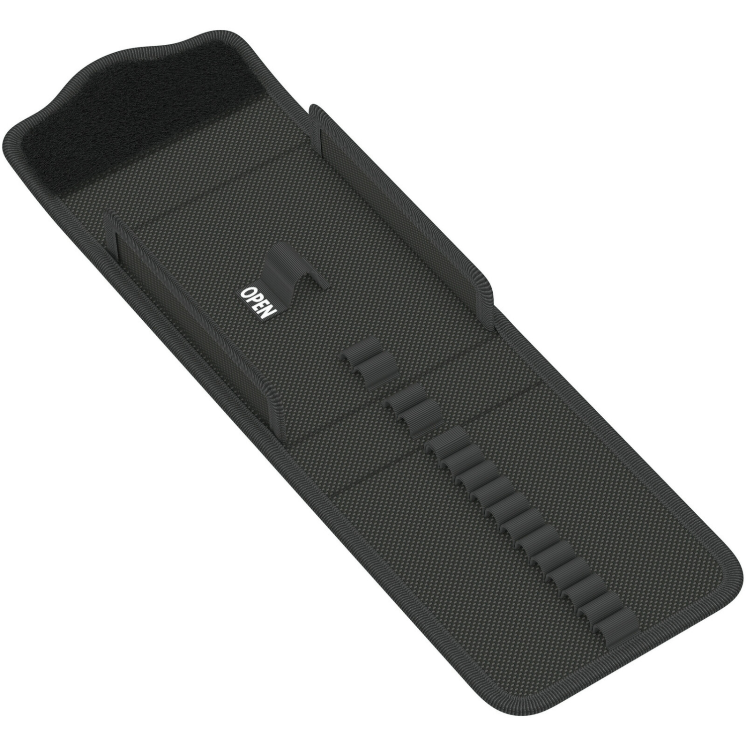 Wera 05136410001 9740 Textielbox Kraftform Kompakt 400 RA - Tot 17 Stuks - Leer