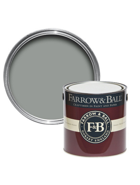 Farrow&Ball Flat Eggshell Manor House Gray No.265 - 5L afbeelding