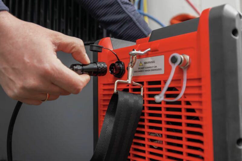 Rothenberger ROREC Pro A3, 230 V - Detailed view of the product