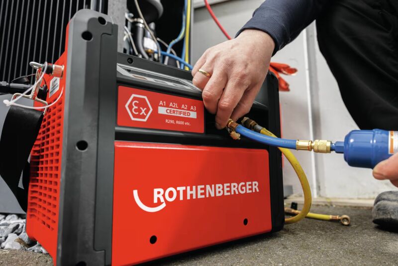 Rothenberger ROREC Pro A3, 230 V - Detailed view of the product