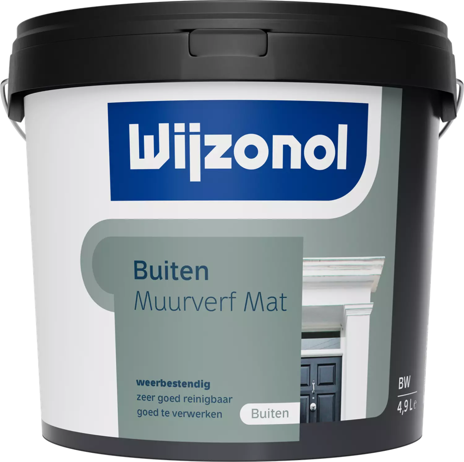 Wijzonol Muurverf Voor Buiten Mat - 5L