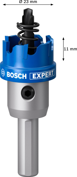 Bosch 2608901406 EXPERT Sheet Metaal Gatzaag - 23 Mm