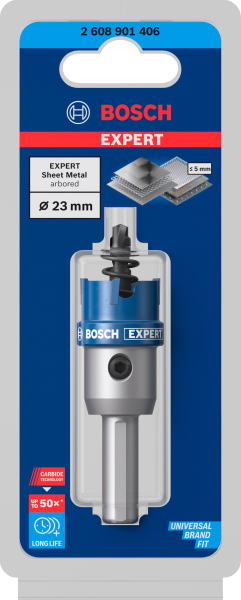 Bosch 2608901406 EXPERT Sheet Metaal Gatzaag - 23mm - Detailed view of the product
