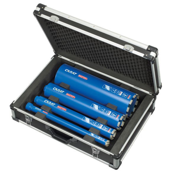 Carat EMSET010NL 4 Delige Diamantborenset Beton - 31 / 51 / 81 / 131mm - Detailed view of the product