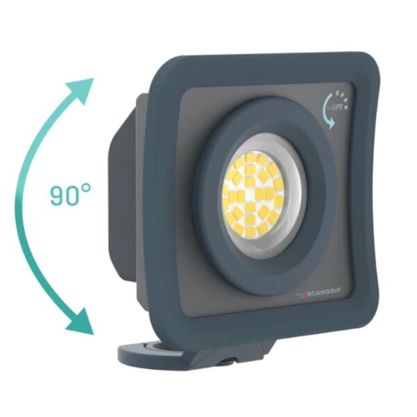Scangrip Nova Mini LED Lamp - 1000Lm - Oplaadbaar - Detailed view of the product