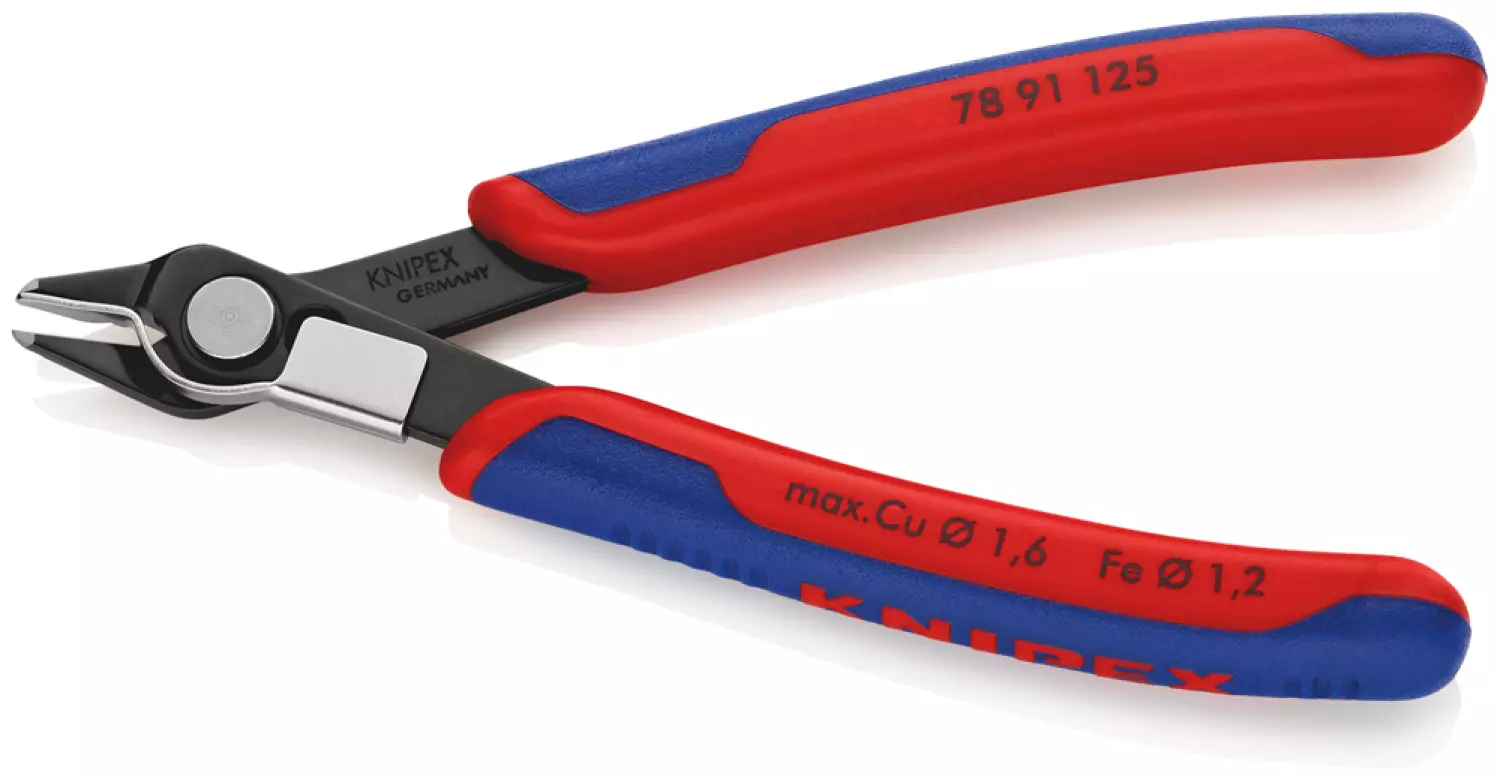 Knipex 7891125 Super-Knips Precisie Zijsnijtang - Elektronica - 125mm thumbnail 2