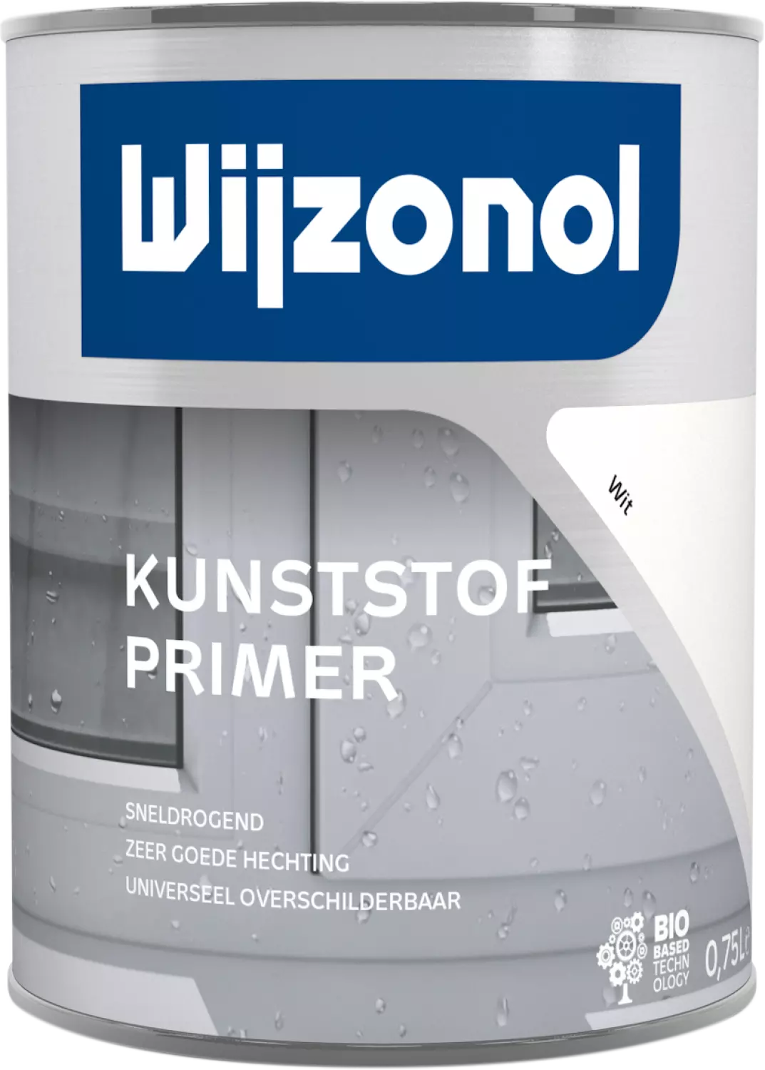 Wijzonol kunststof primer wit 750 ml