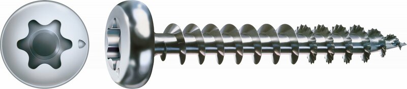 SPAX-S 201010300163 Universele Schroef - T-STAR Plus T10 - 3.0 X 16mm - Cilinderkop - Voldraad - WIROX (200st)
