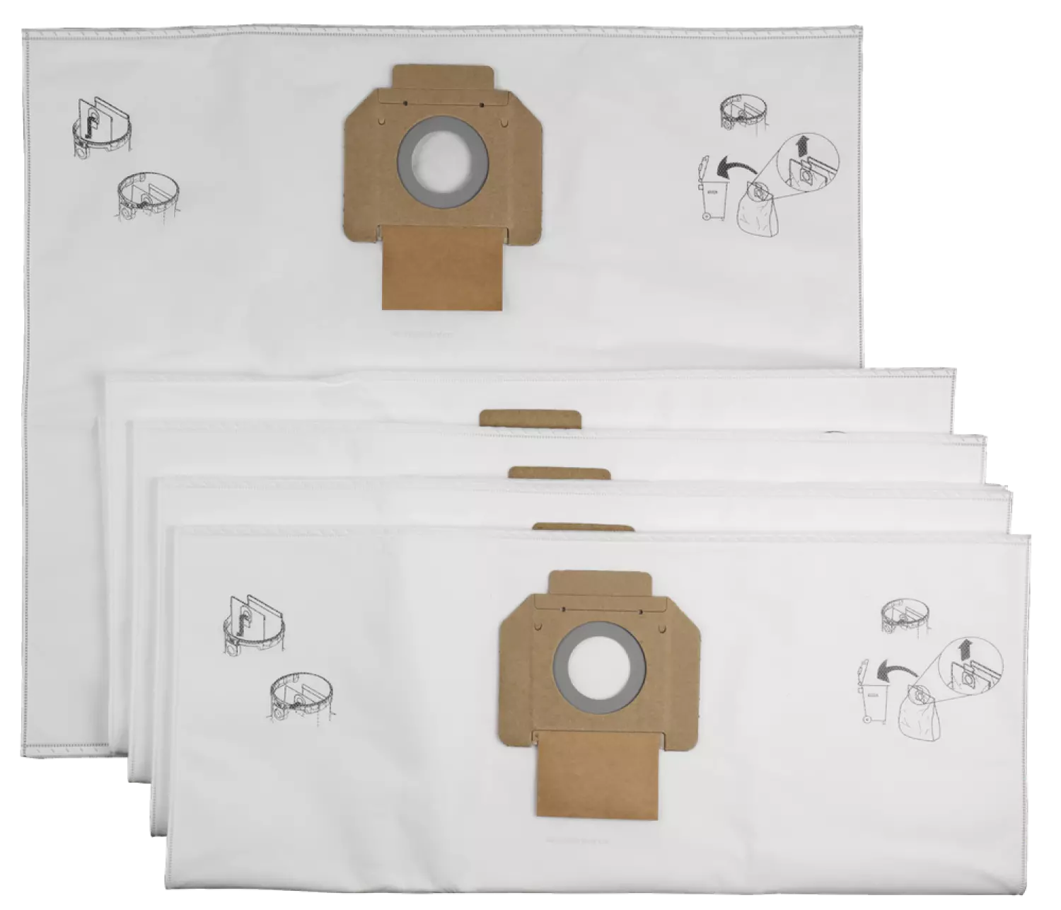 Makita P-84078 Stofzak Voor VC3012L/M (5st) thumbnail 3