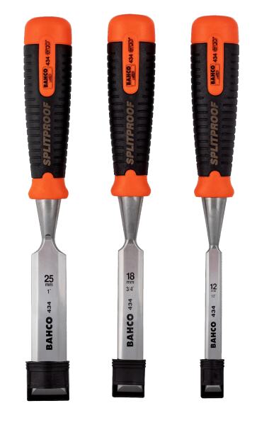 Bahco 434-S3-EUR 3 Delige Beitel Set - Detailed view of the product