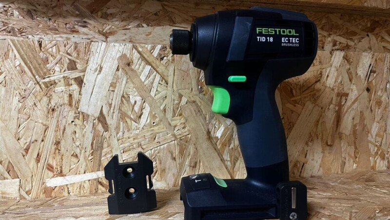 StealthMounts TM-FT18-BLK-4 Machinehouder Voor Festool 18V - Zwart - 4 Stuks - Detailed view of the product