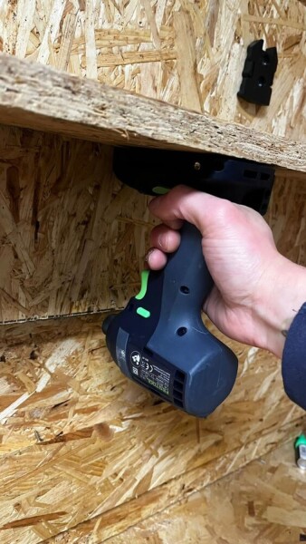 StealthMounts TM-FT18-BLK-4 Machinehouder Voor Festool 18V - Zwart - 4 Stuks - Detailed view of the product