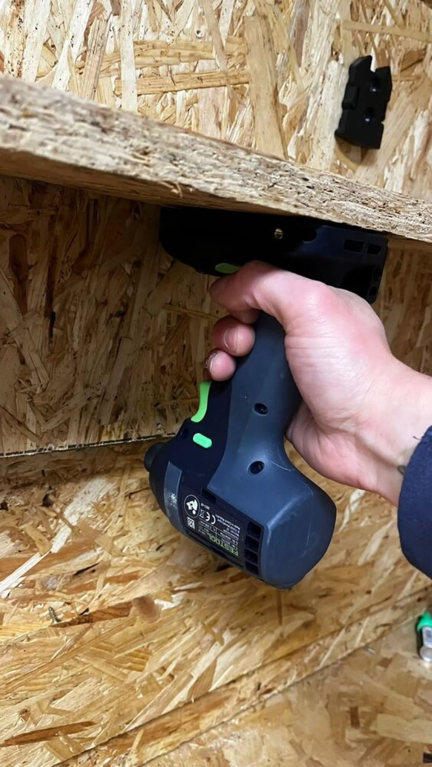 StealthMounts TM-FT18-BLK-4 Machinehouder Voor Festool 18V - Zwart - 4 Stuks thumbnail 4