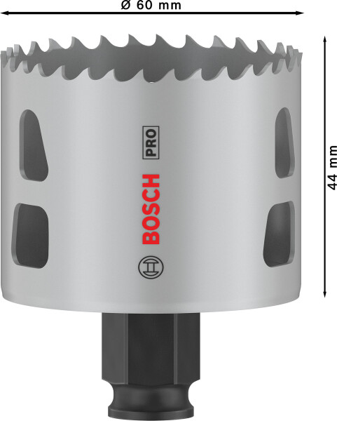 Bosch 2608594484 PRO Multi Material PC Plus Gatzaag - 60mm (8st) - Detailed view of the product
