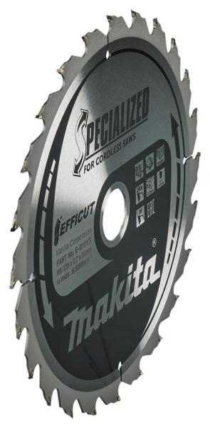Makita E-01915 Efficut Cirkelzaagblad Hout - 235x30x2,2mm 24T - Detailed view of the product
