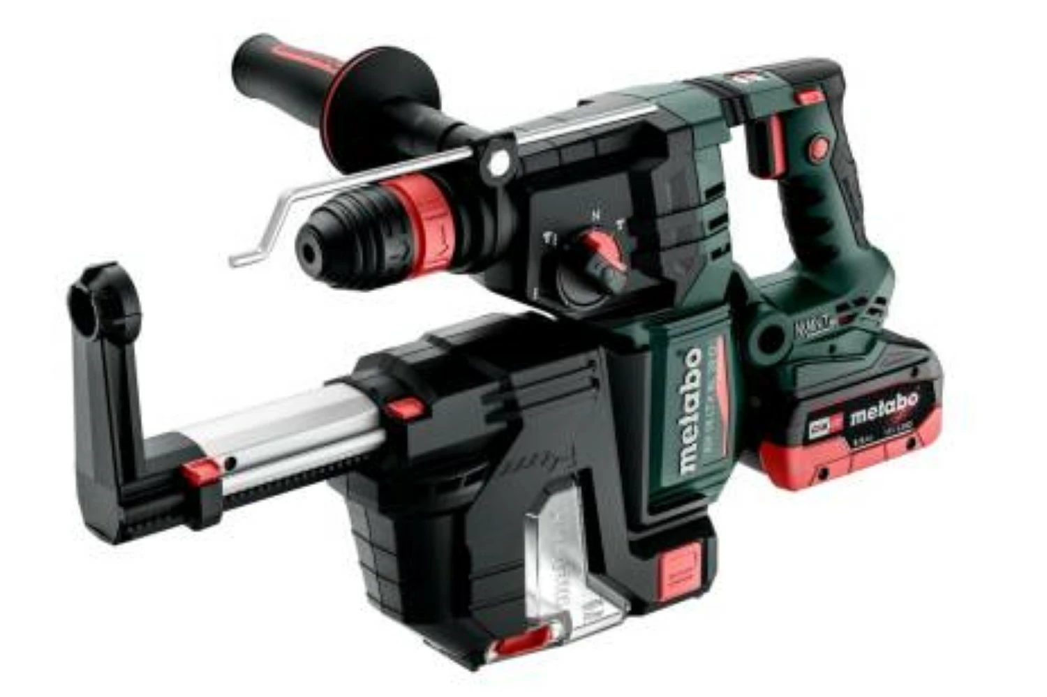 Metabo KH 18 LTX BL 28 Q Set ISA 18V Li-ion Accu Combihamer Set (2x5.5Ah LiHD Accu) In Metabox