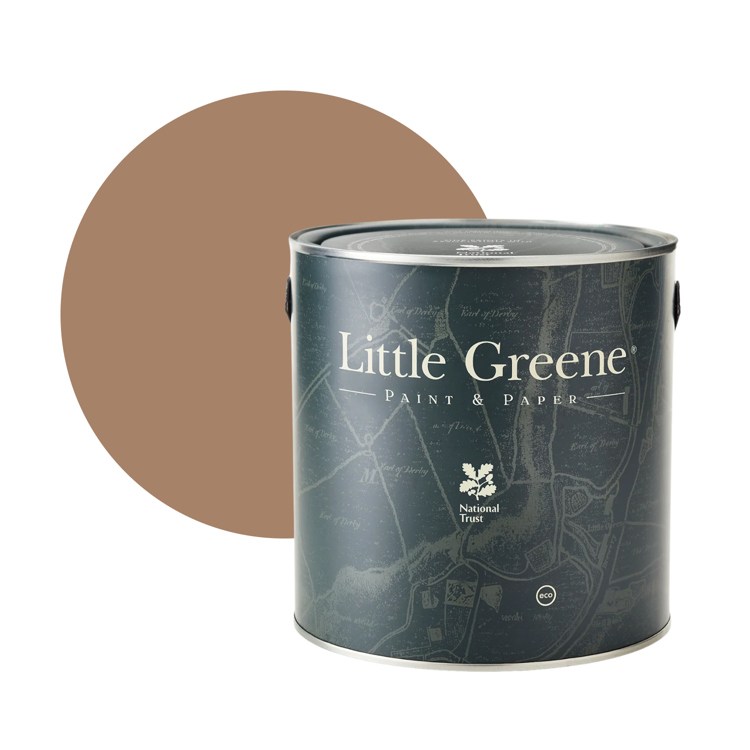 Little Greene Intelligent Satin - Split Pink No. 341 - 2,5L