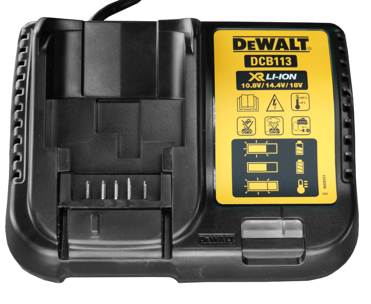 DeWALT DCB113 10.8V - 18V Li-Ion Accu Oplader EAN: 5055995525347