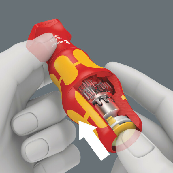 Wera 05006640001 16-delig Kraftform Kompakt Turbo I 1 Tool Finder Schroevendraaierset - Detailed view of the product