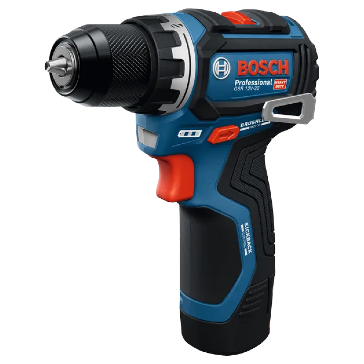 Bosch Blauw GSR 12V-32 Accuschroefboormachine | 2x GBA 12V 2,0 Ah en Lader GAL 12V-20 - 06019N7002