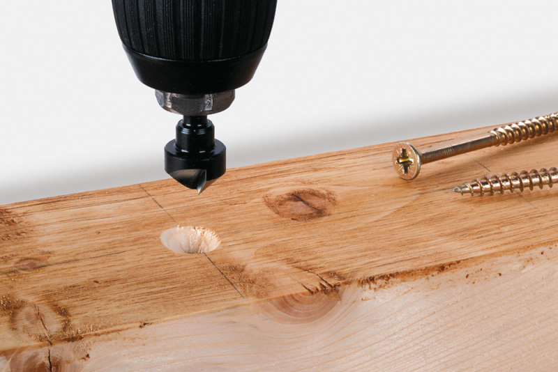Wolfcraft 2582000 WS Verzinkboor - Zeskant - 10mm - Detailed view of the product