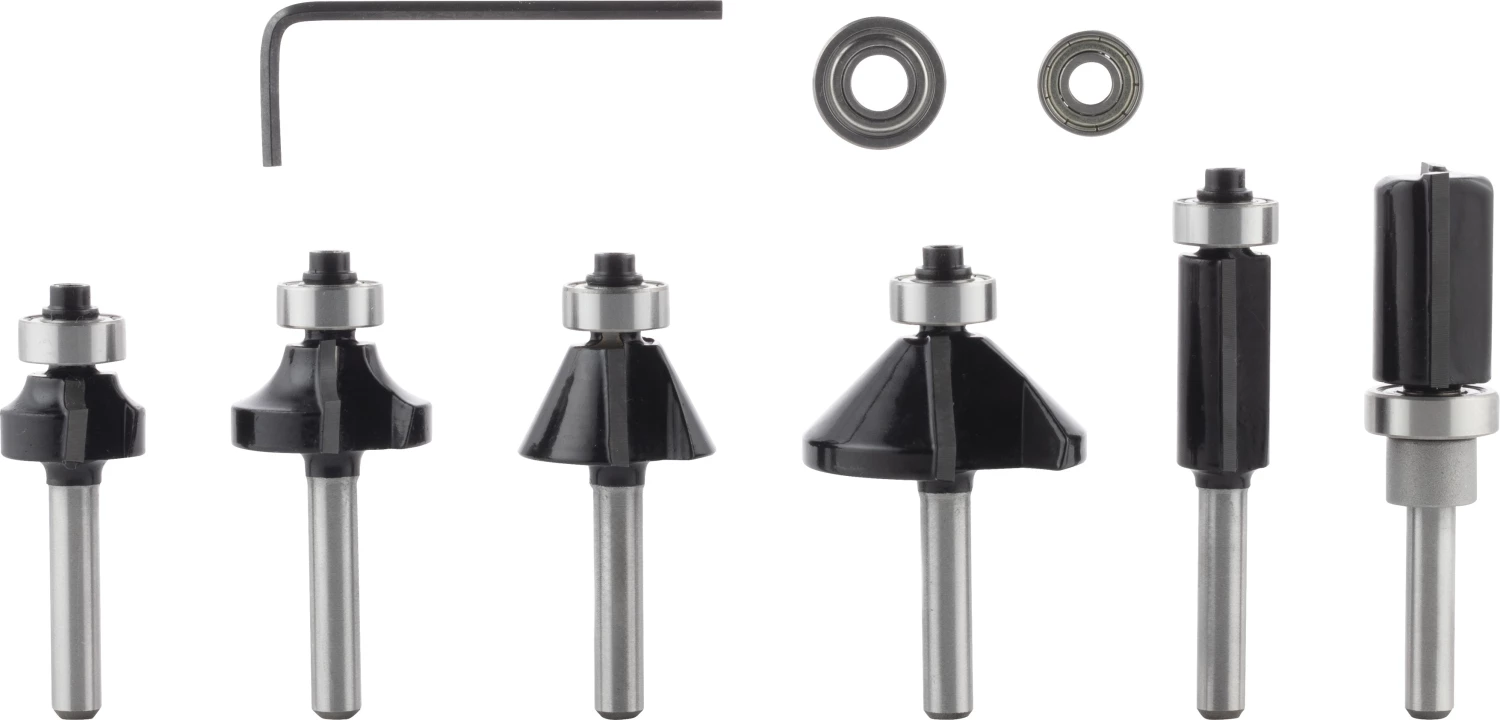 Bosch 2607017468 6-delige Frezenset In Cassette - Afronden En Profileren - 6mm thumbnail 2