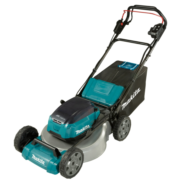 Makita DLM465PT4 (2X18V) Li-Ion Accu Grasmaaier Set (4x 5,0Ah) - 46cm - 60L - 1800 M² - Detailed view of the product