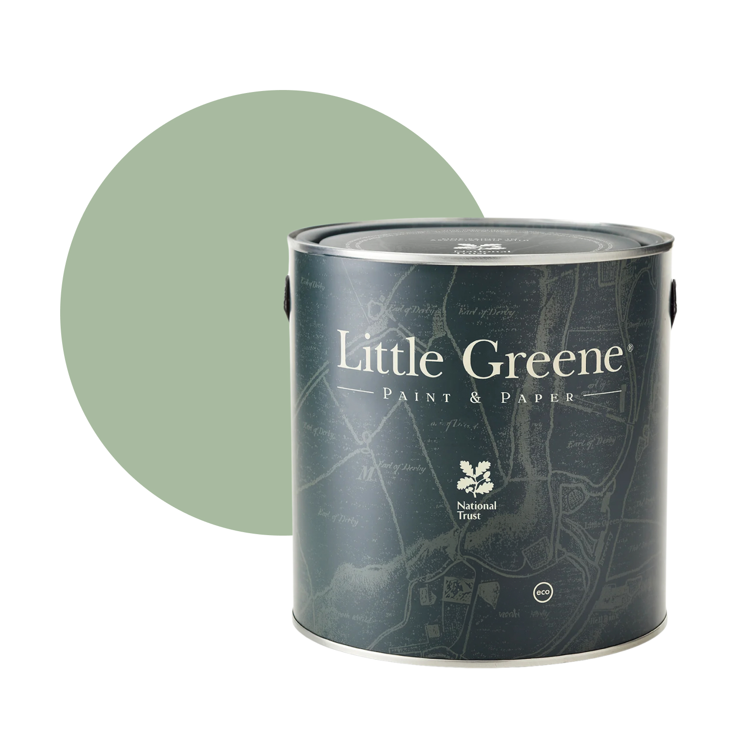 Little Greene Intelligent Matt Emulsion - Aquamarine No. 138 - 2,5L