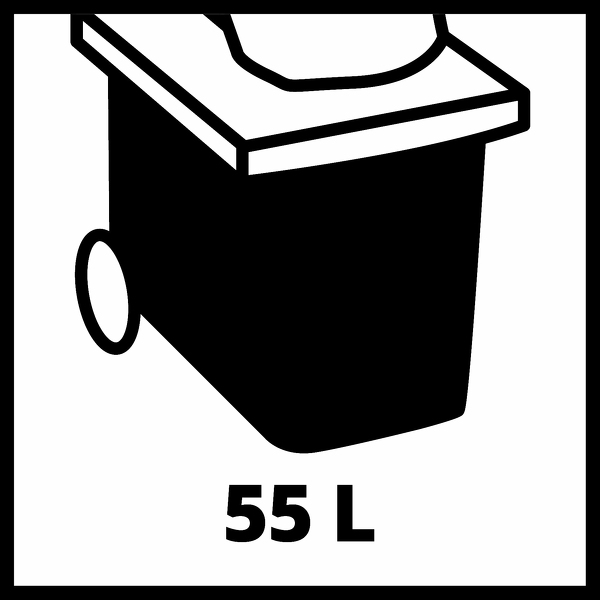 Einhell GC-KS 2540 CB Meshakselaar - 2500W - 55L - Detailed view of the product