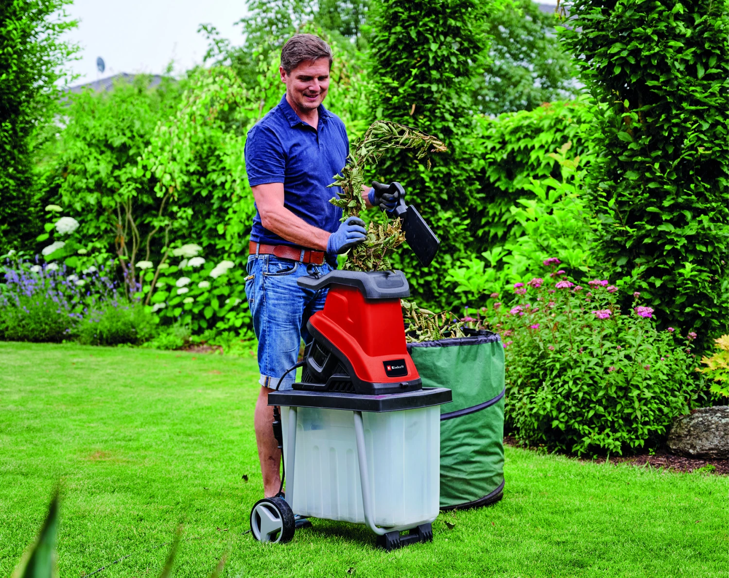 Einhell GC-KS 2540 CB Meshakselaar - 2500W - 55L thumbnail 4