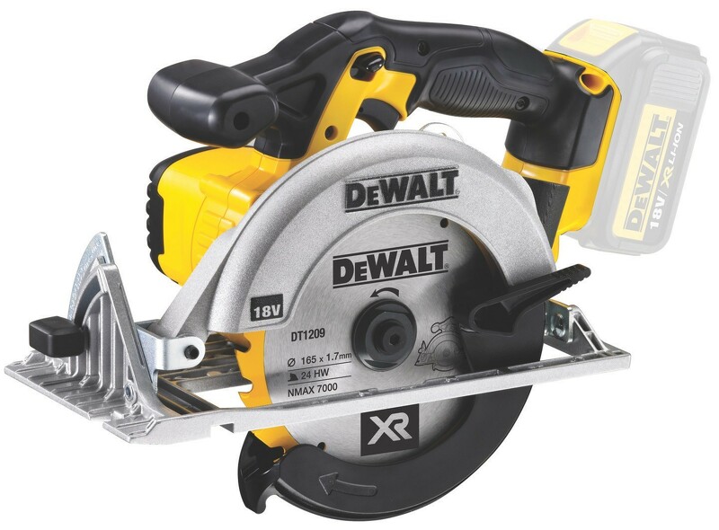 DeWALT DCS391N 18V Li-Ion Accu Cirkelzaag Body - 165mm EAN: 5035048356210