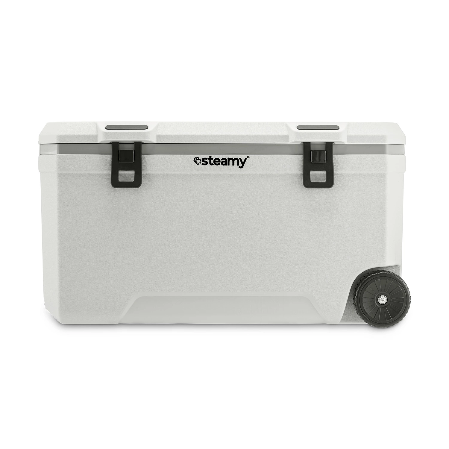 Steamy SCM120W Marine 120 Koelbox Op Wielen - 120L - Wit afbeelding