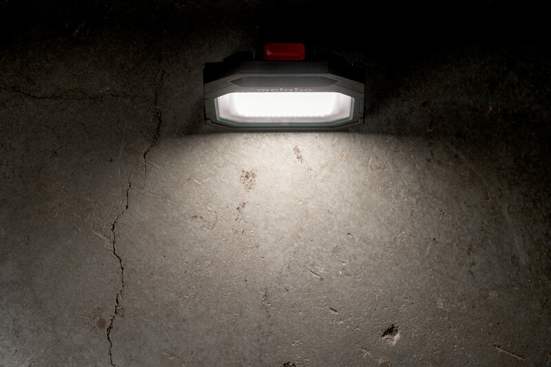 Metabo BSA 18 LED 10000 18V LiHD Accu-bouwlamp Body - 10000Lm - Detailed view of the product