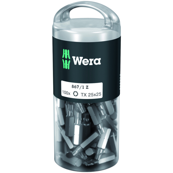 Wera 5072449001 1/4"Torx Bit - T25 X 25mm (100st)