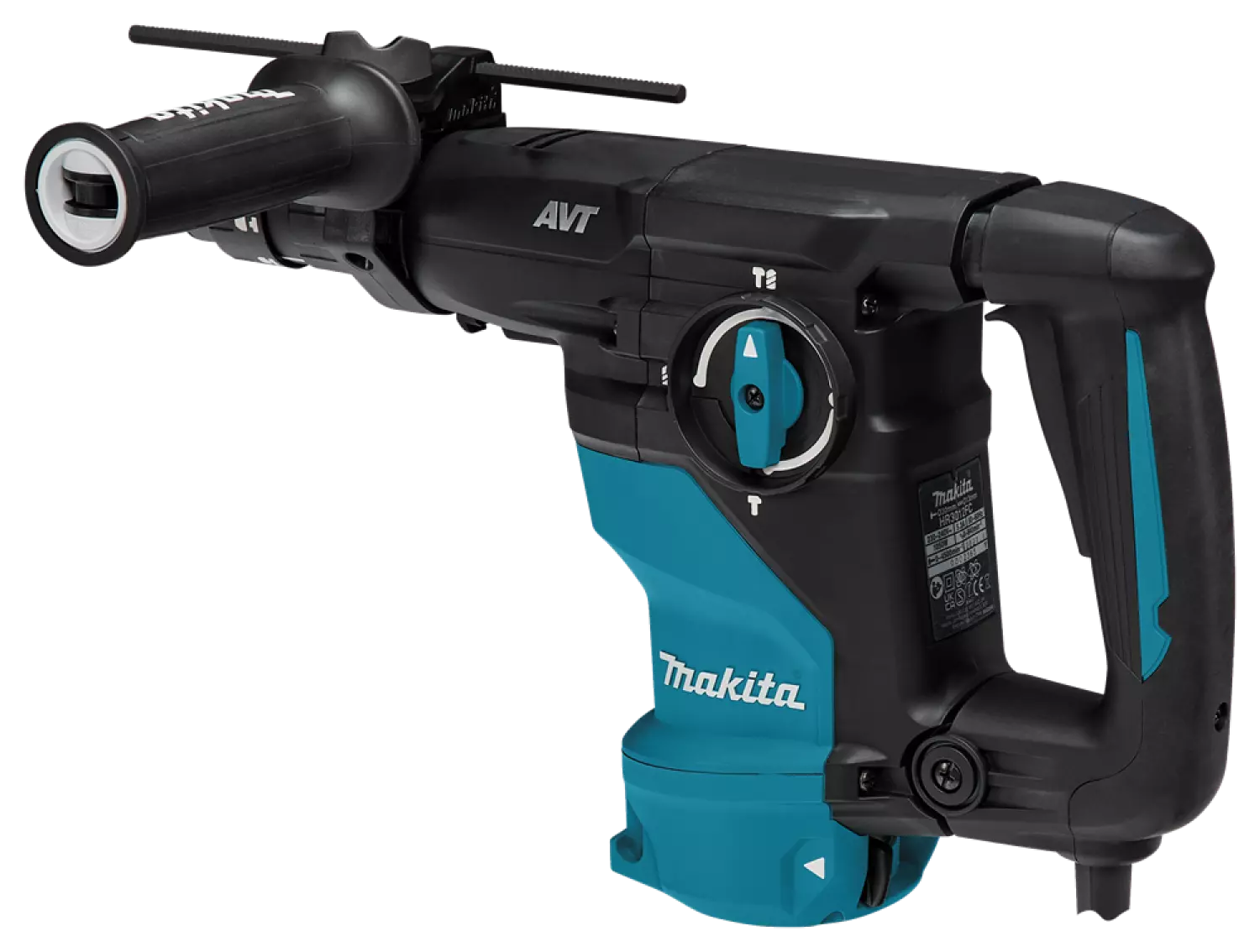 Makita HR3012FCJ 230V SDS-Plus Combihamer In Koffer - 3,9J - 1050W thumbnail 4