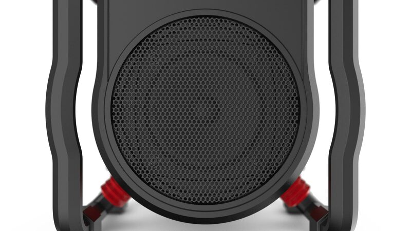 PerfectPro UBOX 400R2 Bouwradio - FM RDS / DAB+ - AUX-in - Bluetooth - Werkt Op Netstroom En Batterij - Detailed view of the product