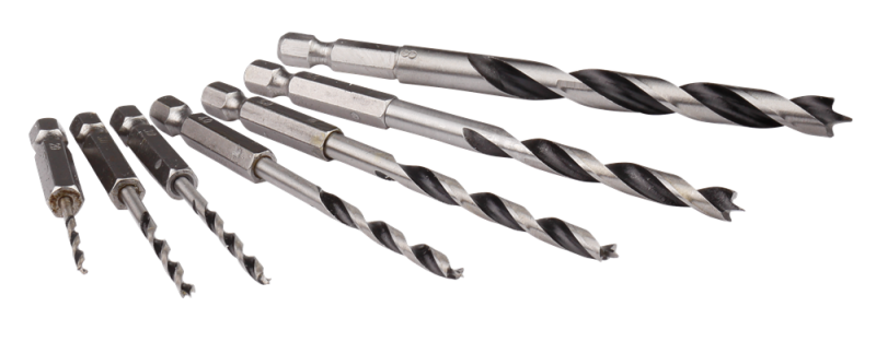 Makita D-62371 7-delige Houtboren Set - Detailed view of the product