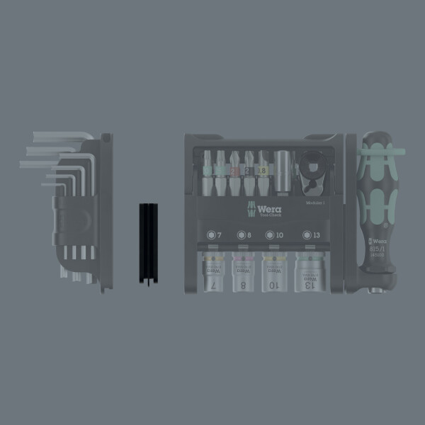 Wera 05049005001 9549 Adapter Voor Tool-Check Modular - Detailed view of the product