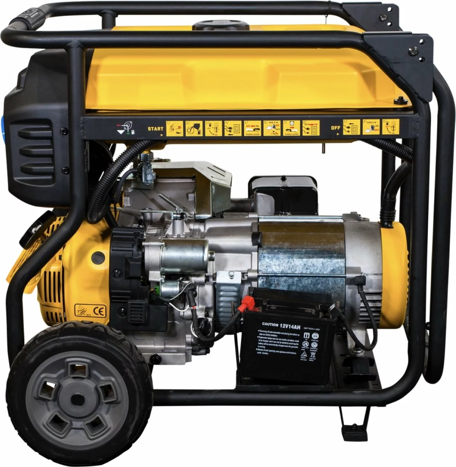 DeWALT DXGNP85E Benzine Generator - 8500W - 4 Takt