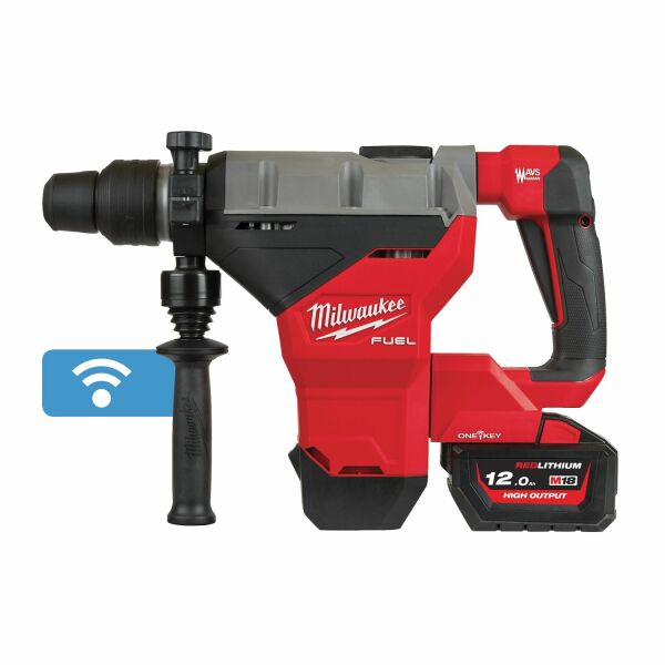 Milwaukee M18 FHM-121C 18V Li-Ion Accu SDS-Max Combihamer Set (1x 12.0Ah Accu) In Koffer - 11J EAN: 4058546228392