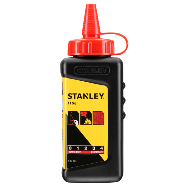 Stanley 1-47-404 Rode Slaglijnpoeder - 115gr - Detailed view of the product