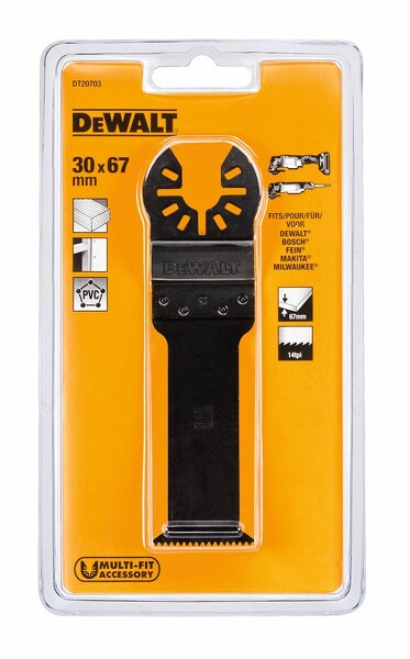 DeWALT DT20703 Universeel Multitool Zaagblad Voor Hout - 31mm