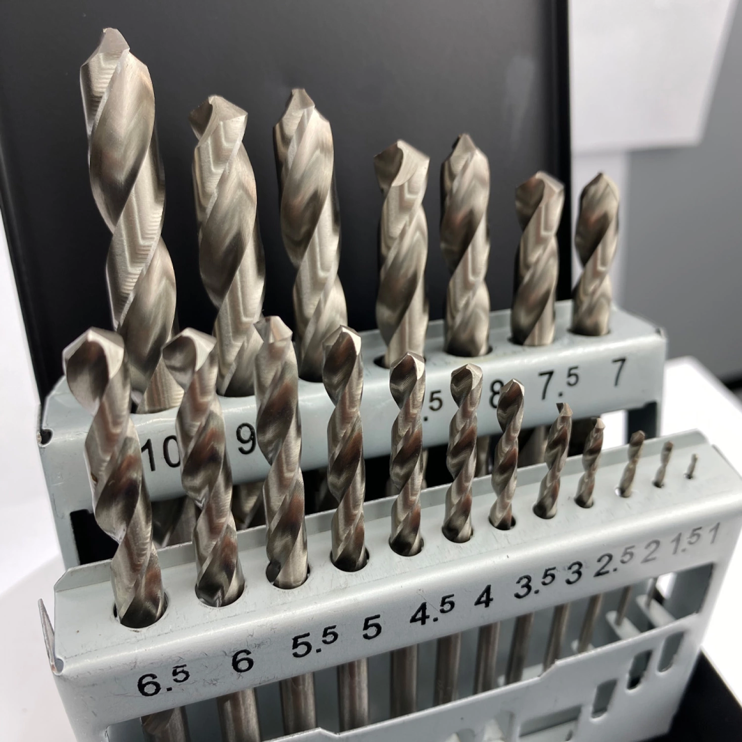 Fit-to-Fix 4000110003 19-delige Uni Metaalborenset DIN338 - HSS-G - 1-10mmx0.5cm thumbnail 3