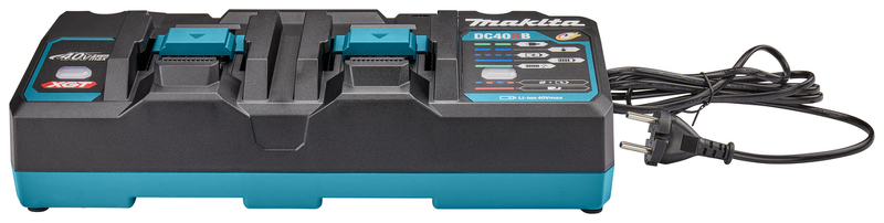 Makita DC40RB XGT 40V Max Li-ion Accu Duosnellader - 191N09-8 EAN: 88381579117