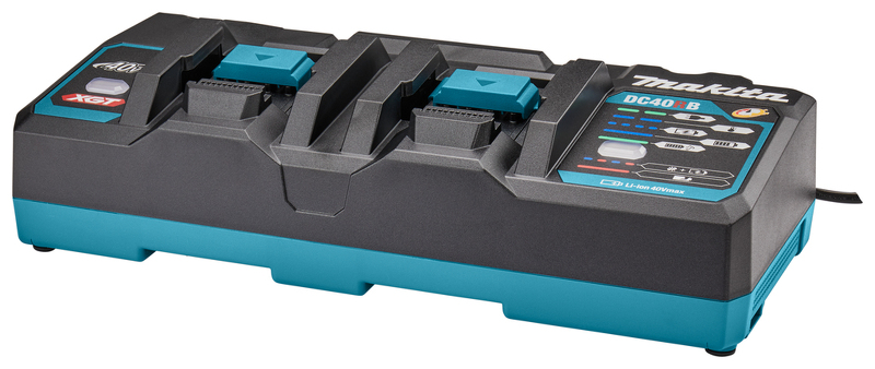 Makita DC40RB XGT 40V Max Li-ion Accu Duosnellader - 191N09-8 - Detailed view of the product