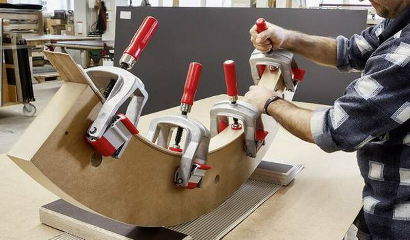 Bessey KF2 Kantenfix Kantenlijmtang - 80mm - Detailed view of the product
