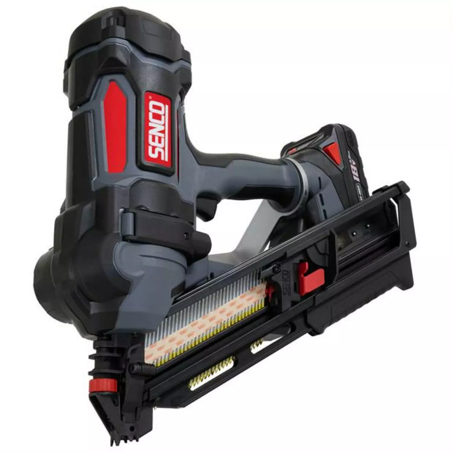 Senco F-35XP 18V Li-Ion Accu Tacker Set (2x 3,0Ah) In Koffer - 2,8-3,8mm thumbnail 2