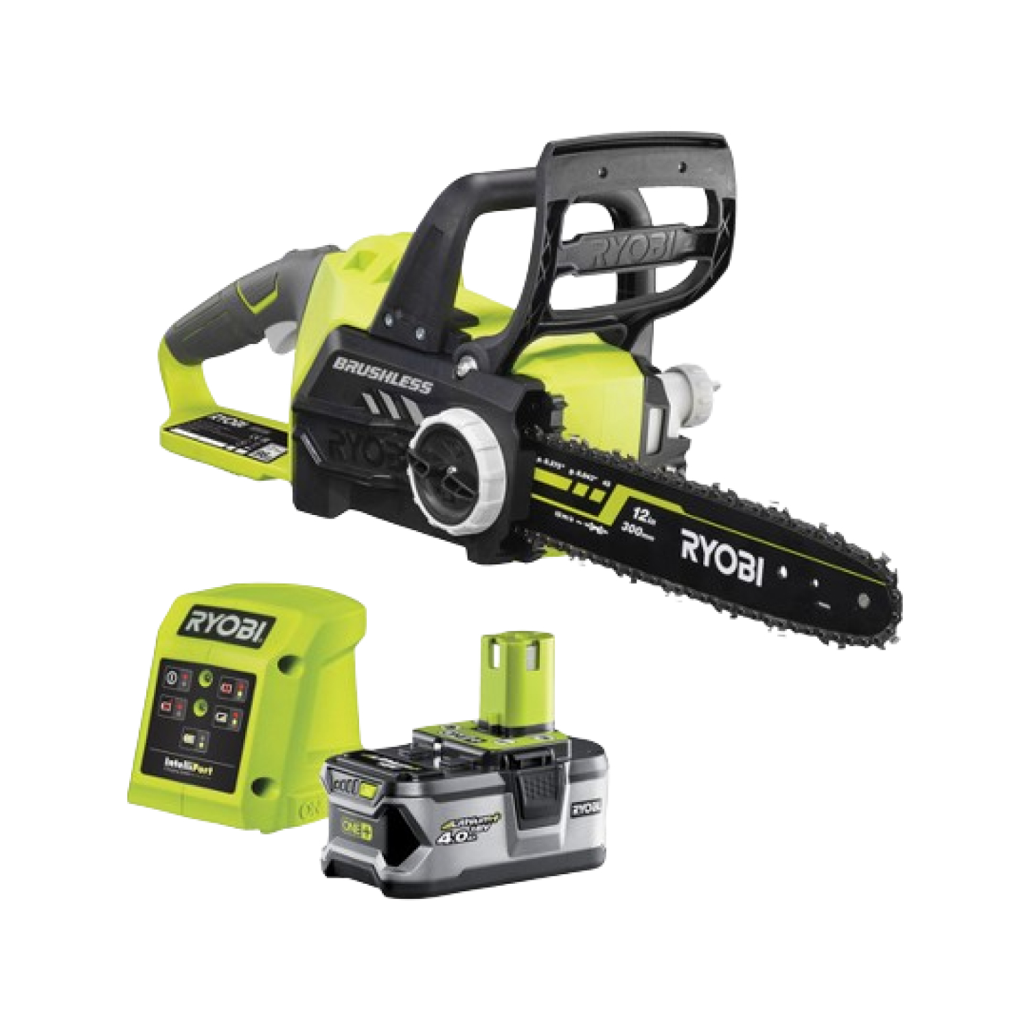 Ryobi RCS1830-140B One+ 18V Li-Ion Accu Kettingzaag Set (1x 4.0Ah) - 30cm