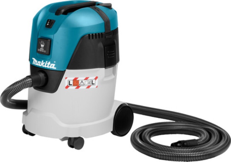 Makita VC2512L Bouwstofzuiger - 1000W - L-klasse - 18L Incl. Nilfisk Stofzak Synthetisch (5st) - Detailed view of the product